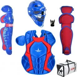 All-Star Player's Series Two Tone Junior Youth Catcher's Gear Set CKCC79PS-TT -Baseball Gear Shop all star player s series two tone junior youth catcher s gear set ckcc79ps tt 18 1