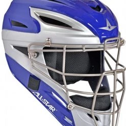 All-Star Professional - MVP4000TI - Professional College Level Armour Clad Titanium Catcher's Helmet