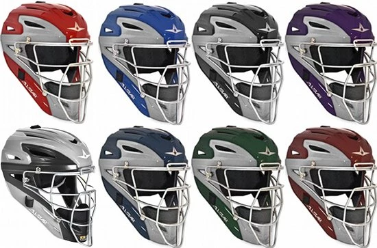 All-Star Professional - MVP4000TI - Professional College Level Armour Clad Titanium Catcher's Helmet 4 All-Star Professional - MVP4000TI - Professional College Level Armour Clad Titanium Catcher's Helmet - Image 2