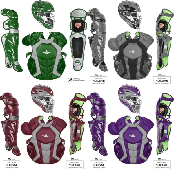 All-Star System 7 Axis CKCCPRO1X Adult Baseball Professional Level Catcher's Gear Set 5 All-Star System 7 Axis CKCCPRO1X Adult Baseball Professional Level Catcher's Gear Set - Image 3