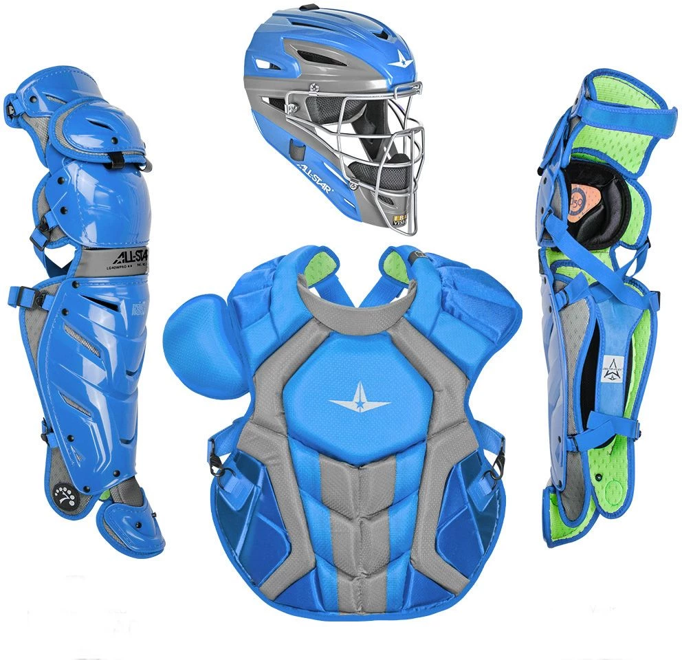 All-Star System 7 Axis CKCCPRO1XTT Adult Baseball Professional Level Two Tone Catcher's Gear Set 12 All-Star System 7 Axis CKCCPRO1XTT Adult Baseball Professional Level Two Tone Catcher's Gear Set - Image 10