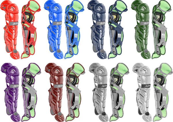 All-Star System 7 Axis LG1216S7X Intermediate Baseball Leg Guards 4 All-Star System 7 Axis LG1216S7X Intermediate Baseball Leg Guards - Image 2