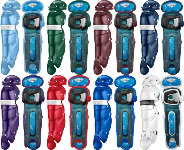 Easton Jen Schro The Very Best A165437 Youth Fastpitch Softball Catchers Leg Guards 4 Easton Jen Schro The Very Best A165437 Youth Fastpitch Softball Catchers Leg Guards - Image 2