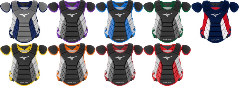 Mizuno Samurai 380380 Adult 16 Inch Baseball Chest Protector 5 Mizuno Samurai 380380 Adult 16 Inch Baseball Chest Protector - Image 3