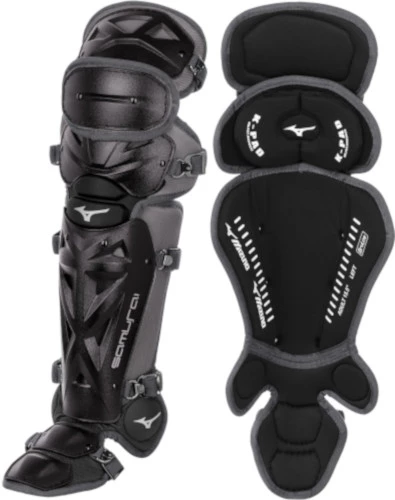 Mizuno Samurai 380383 Youth 14.5 Inch Baseball Leg Guards 3 Mizuno Samurai 380383 Youth 14.5 Inch Baseball Leg Guards