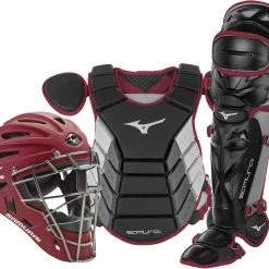 Mizuno Samurai 380420 Youth Baseball Catcher's Gear Set -Baseball Gear Shop mizuno samurai 380420 youth baseball catcher s gear set 56 1