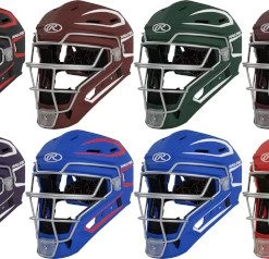 Rawlings Velo 2.0 CHV27S Adult Two Tone Matte Style Catchers Helmet -Baseball Gear Shop rawlings velo 2 0 chv27s adult two tone matte style catchers helmet 11 1