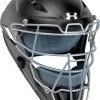 Under Armour Converge Adult Solid Matte Catcher's Helmet UAHG3-AM -Baseball Gear Shop under armour converge adult solid matte catcher s helmet uahg3 am 8 1