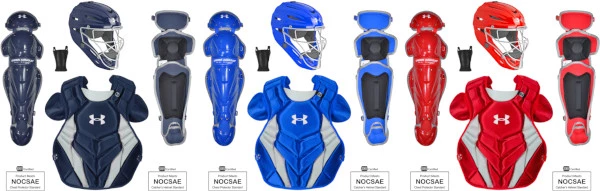 Under Armour Converge Victory Series Junior Youth Baseball Catcher Gear Set UACKCC4-YVS 4 Under Armour Converge Victory Series Junior Youth Baseball Catcher Gear Set UACKCC4-YVS - Image 2
