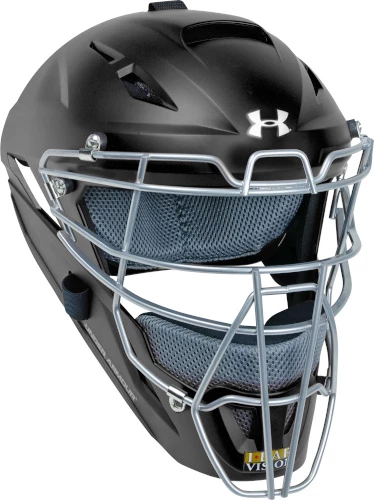 Under Armour Converge Youth Solid Matte Catcher's Helmet UAHG3-YM 3 Under Armour Converge Youth Solid Matte Catcher's Helmet UAHG3-YM