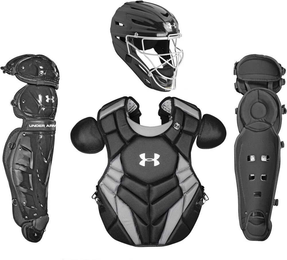 Under Armour Pro 6 Series Adult Baseball Catcher's Gear Set UACKCC6APRO 2 Under Armour Pro 6 Series Adult Baseball Catcher's Gear Set UACKCC6APRO