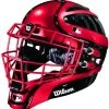 Wilson A5500 Shock FX Catcher's Helmet -Baseball Gear Shop wilson a5500 shock fx catcher s helmet 5 1