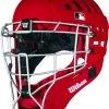 Wilson Shock FX 2.0 WTA5500 Adult Baseball Catcher's Helmet -Baseball Gear Shop wilson shock fx 2 0 wta5500 adult baseball catcher s helmet 5 1